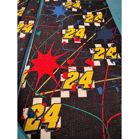 Vintage 1998 Ralph Marlin Jeff Gordon #24 Tie – NASCAR Racing Collectible - Picture 9 of 9